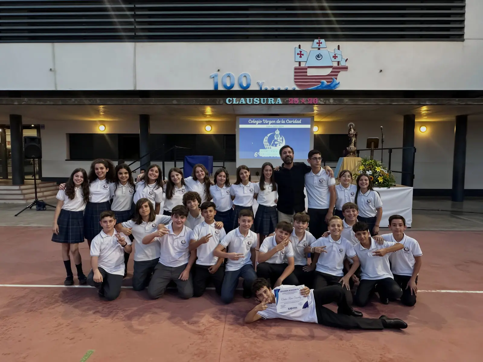 Graduación de los alumnos de 6º de Primaria