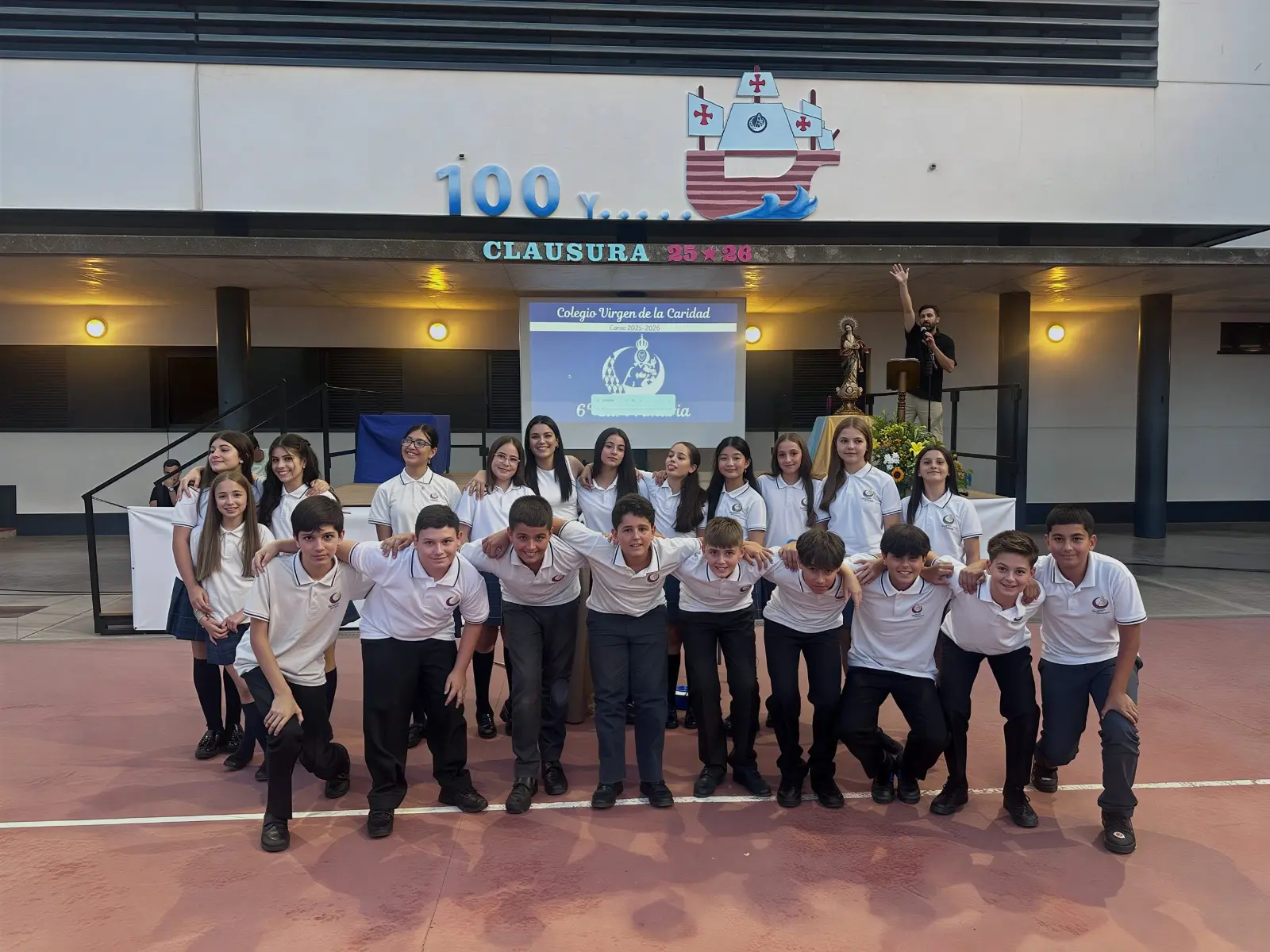 Graduación de los alumnos de 6º de Primaria