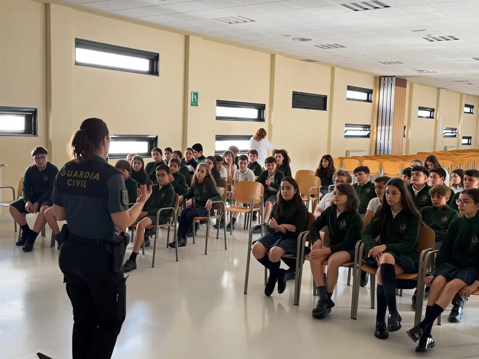 Charla de la Guardia Civil sobre ciberbullying y acoso escolar